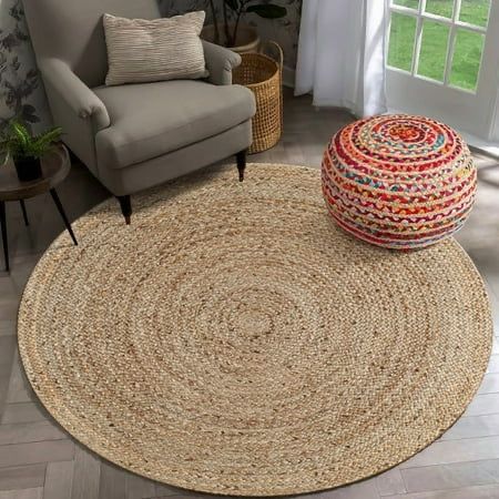 Handmade Round Jute Rugs