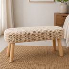 Hearth Knit Cotton Bench