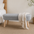Hearth Knit Cotton Bench