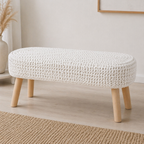 Hearth Knit Cotton Bench