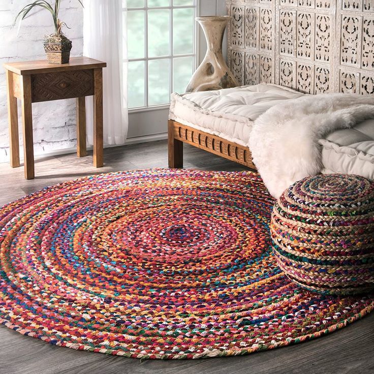 Carnival Chindi Round Rug