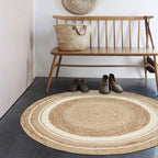 Ivory Halo Jute Rug