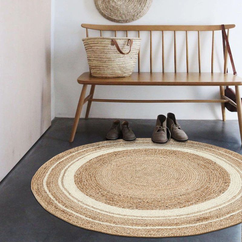 Ivory Halo Jute Rug