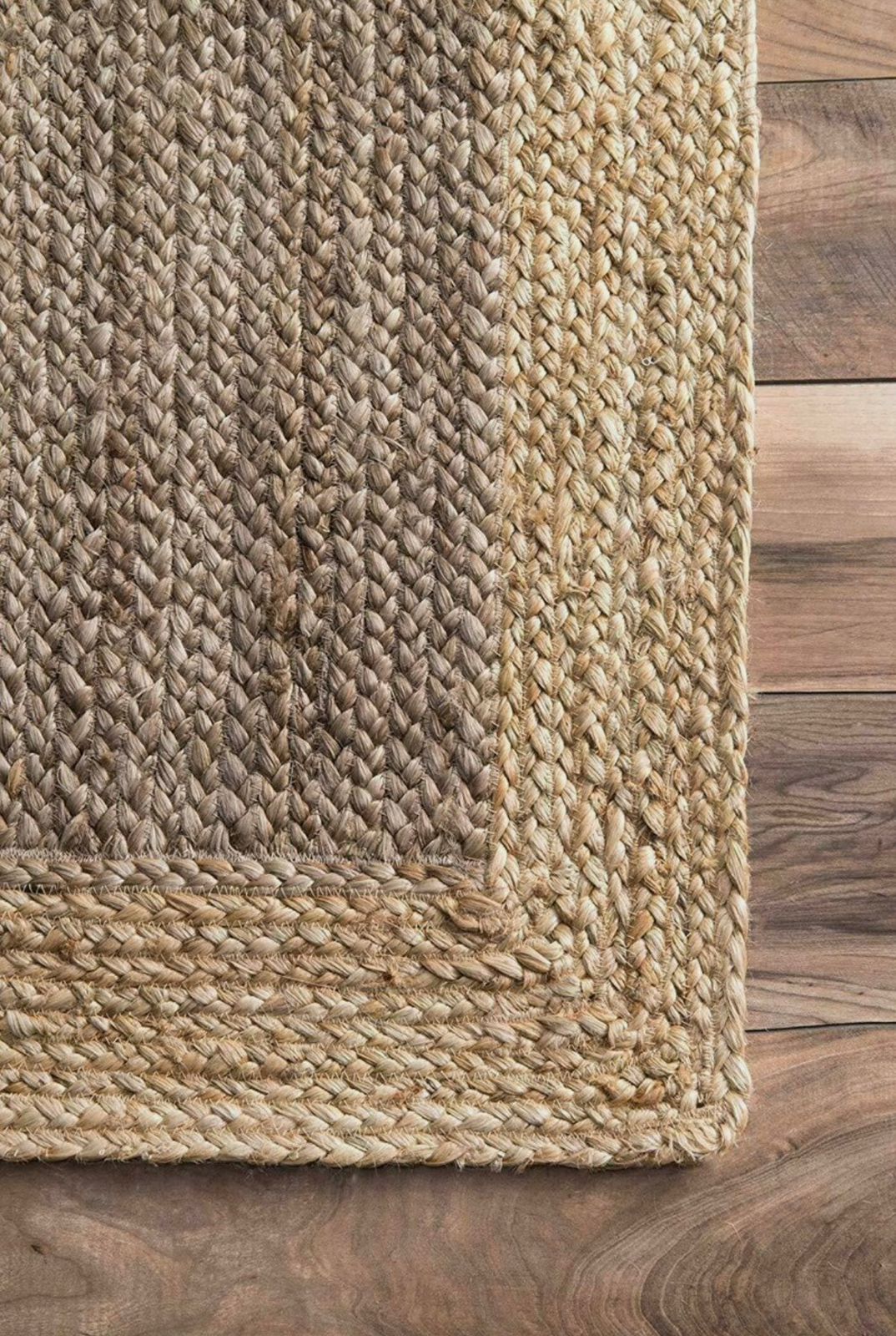 Slate Frame Jute Rug