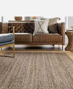 Slate Frame Jute Rug