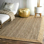 Slate Frame Jute Rug