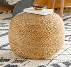 Earth Weave Jute Pouf