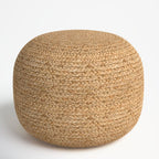 Earth Weave Jute Pouf