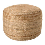 Earth Weave Jute Pouf